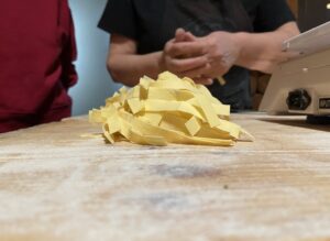 Fresh pasta cooking class